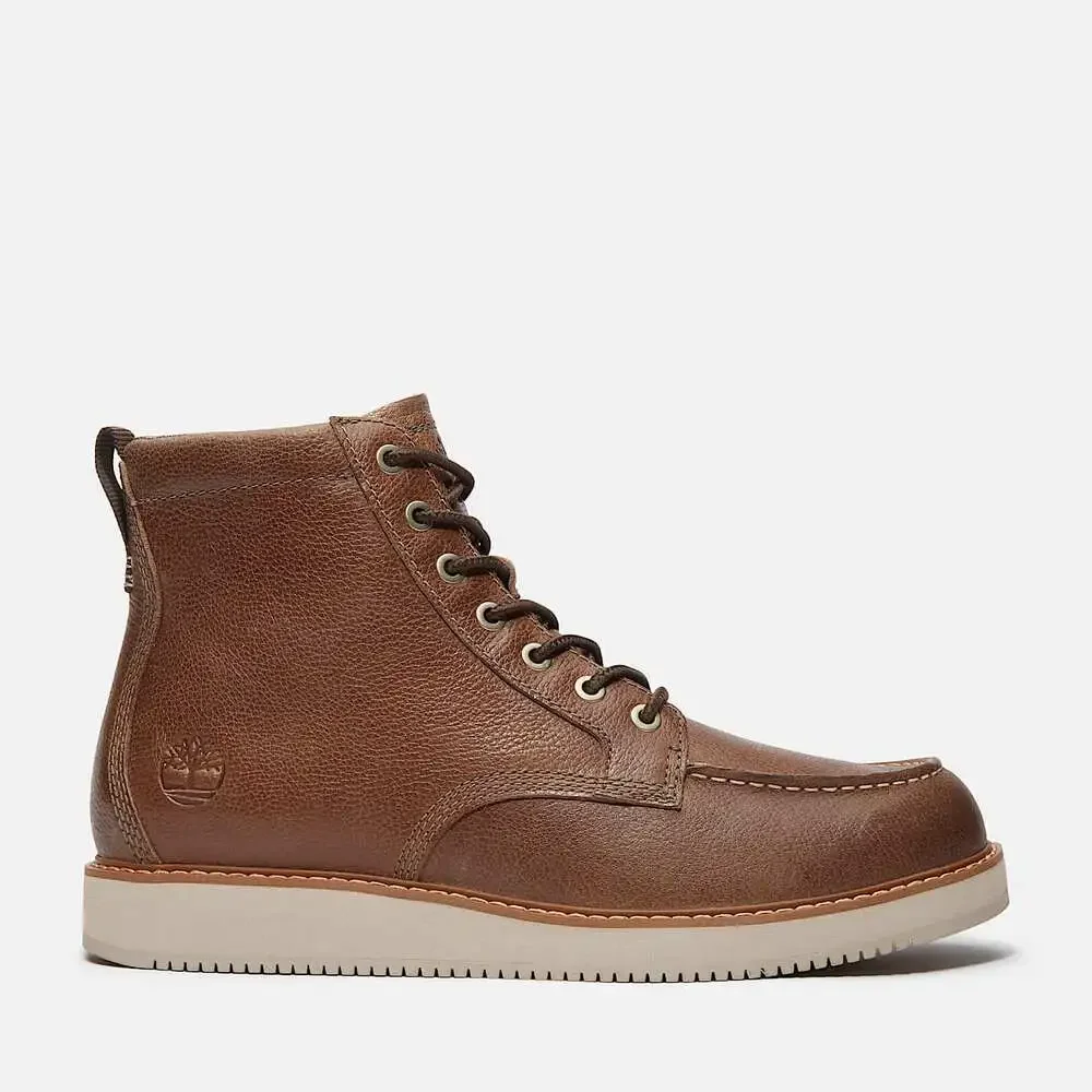 TIMBERLAND MEN'S 8 REDWOOD EDGE ESSENTIAL MID BOOT DARK BROWN FULL GRAIN NIB